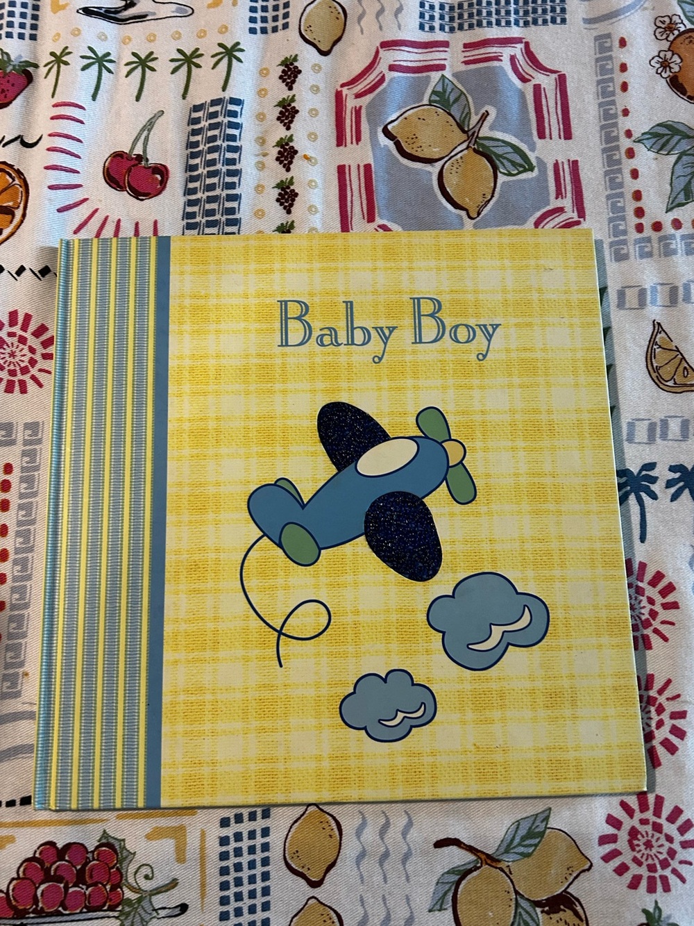 Vintage Baby Boy Memory / Baby Book